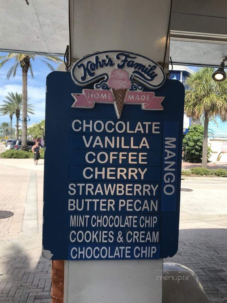 Kohr Family Frozen Custard - Madeira Beach, FL