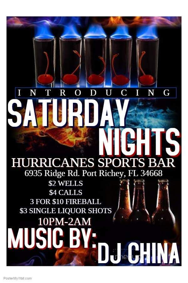 Hurricanes Sports Bar - Port Richey, FL