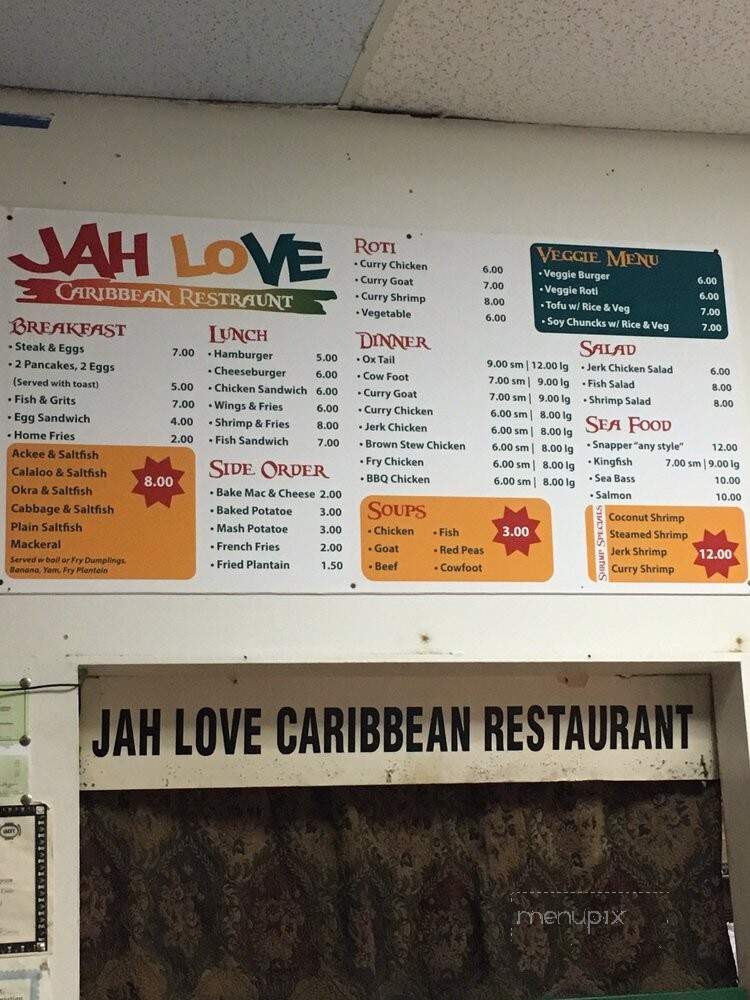 Jah Love Caribbean Restaurant - Kissimmee, FL