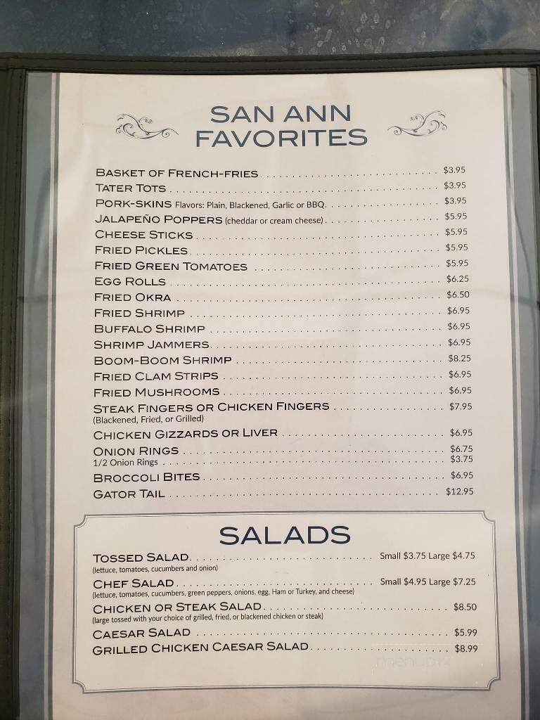San Ann Restaurant - San Antonio, FL