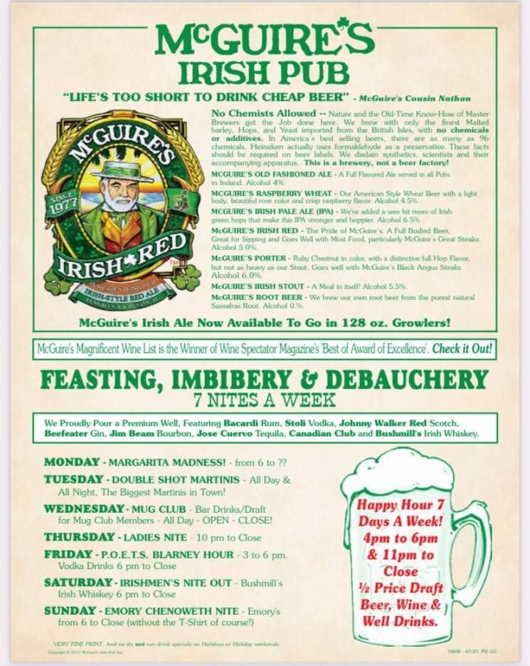 McGuire's Irish Pub Of Destin - Destin, FL