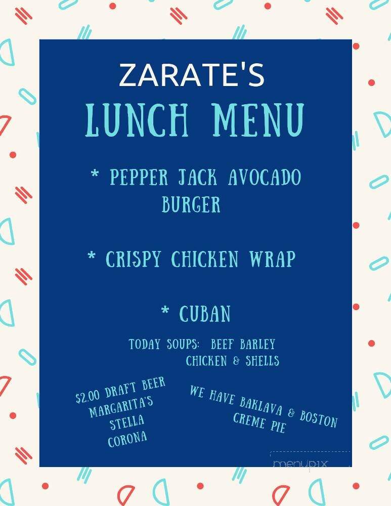 Zarate's Family Restaurant - Englewood, FL