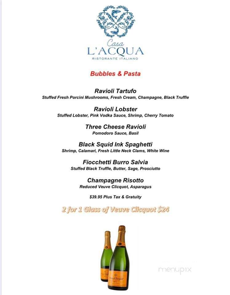 Casa L'Acqua Ristorante Italiano - Delray Beach, FL