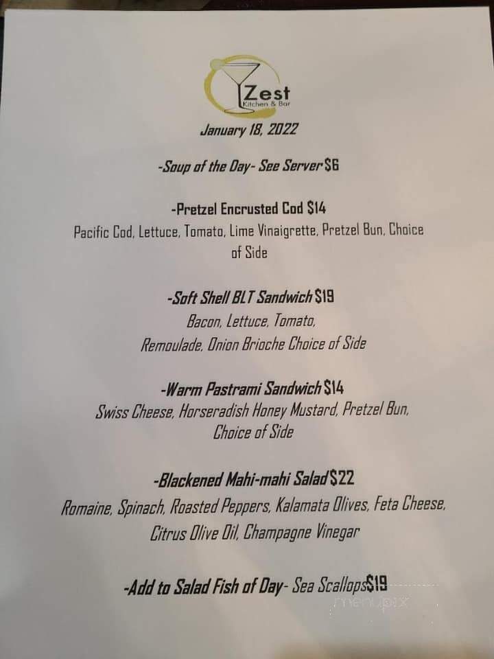 Zest Kitchen & Bar - Port St. Lucie, FL