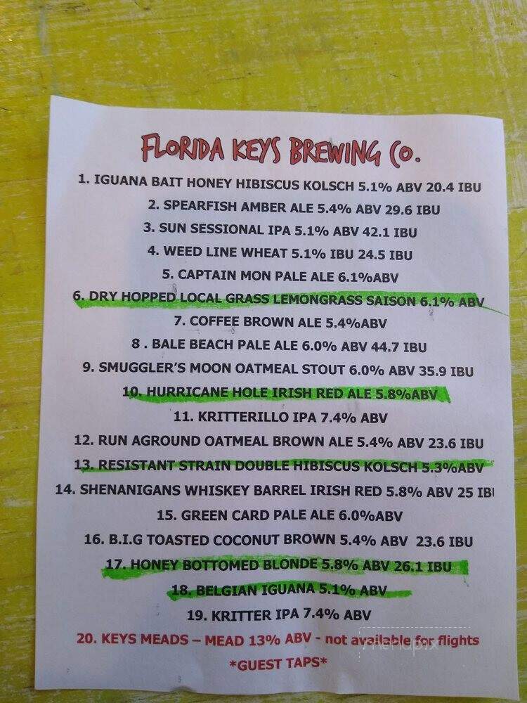 Florida Keys Brewing Co. - Islamorada, FL