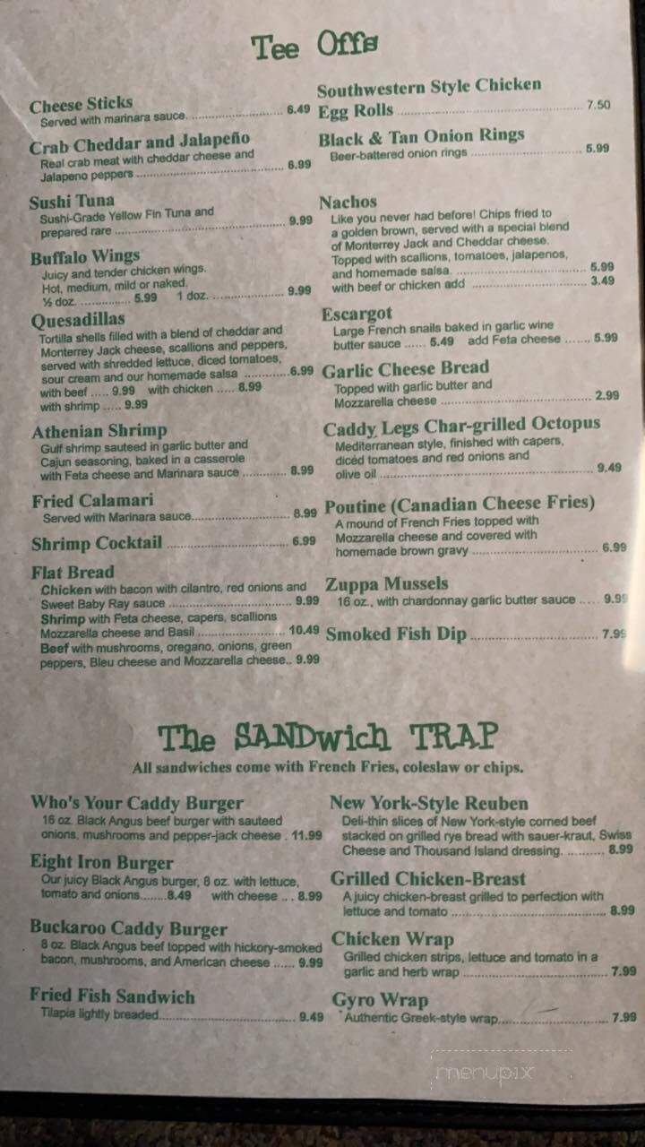 Caddyshack Bar & Grill - Sebring, FL