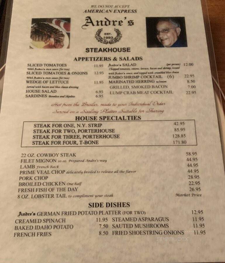 Andre's Steak House - Naples, FL