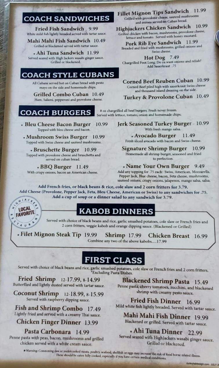 High Jackers Restaurant - Palm Coast, FL