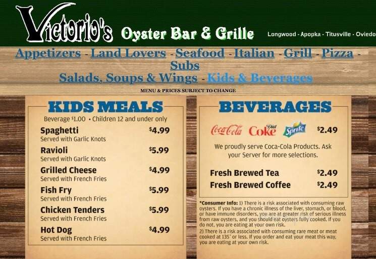 Victorio's - Titusville, FL