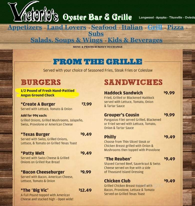 Victorio's - Titusville, FL