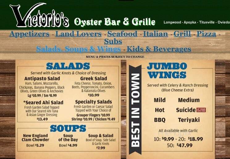 Victorio's - Titusville, FL