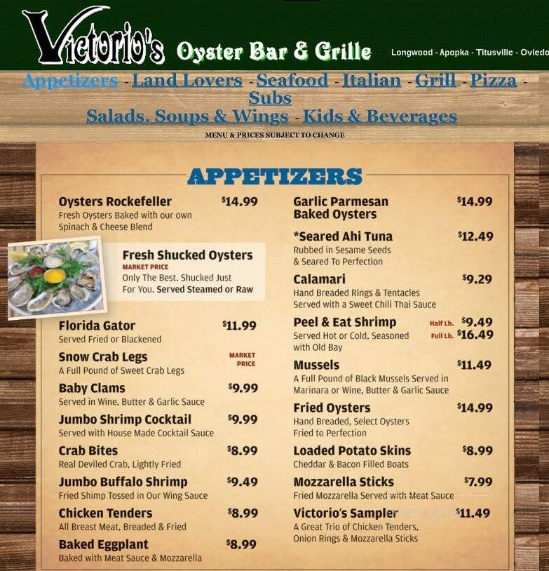 Victorio's - Titusville, FL