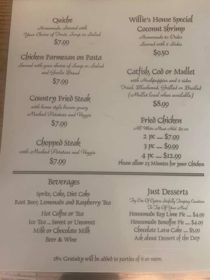 Oyster's Restaurant - Crystal River, FL