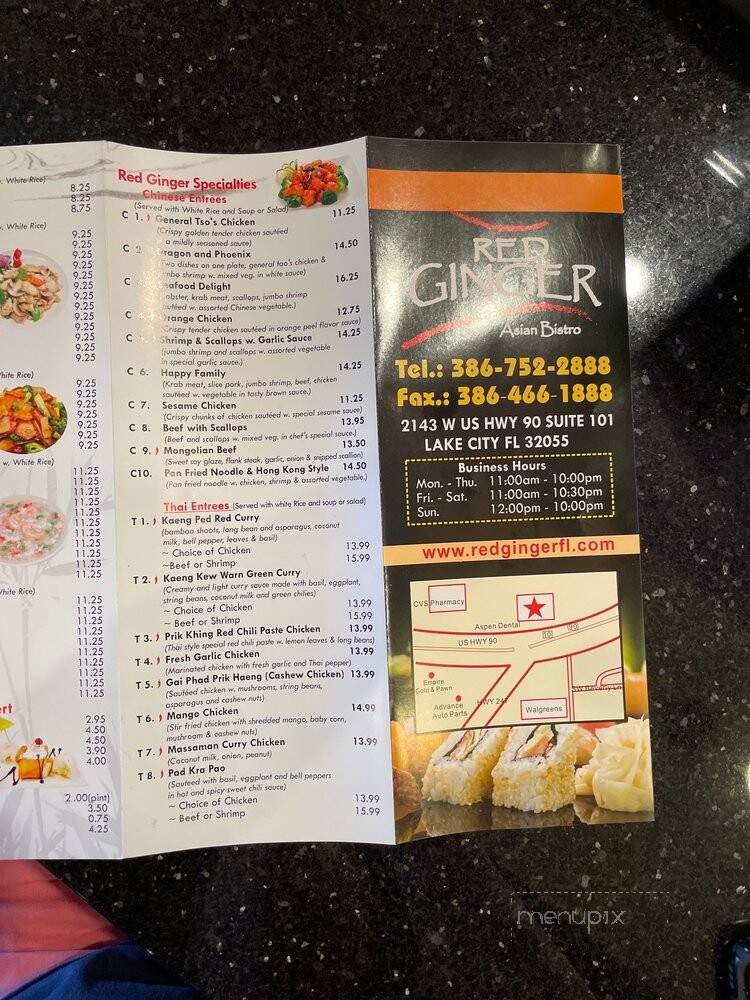 Red Ginger Asian Bistro - Lake City, FL