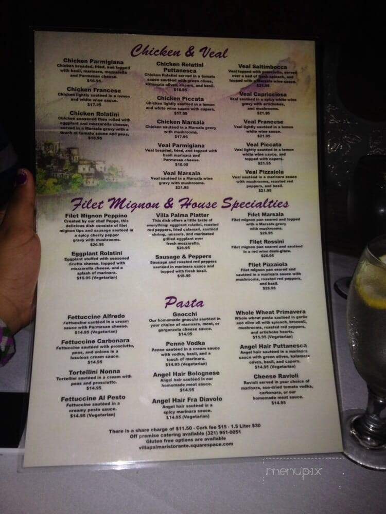 Villa Palma Ristorante - Indialantic, FL