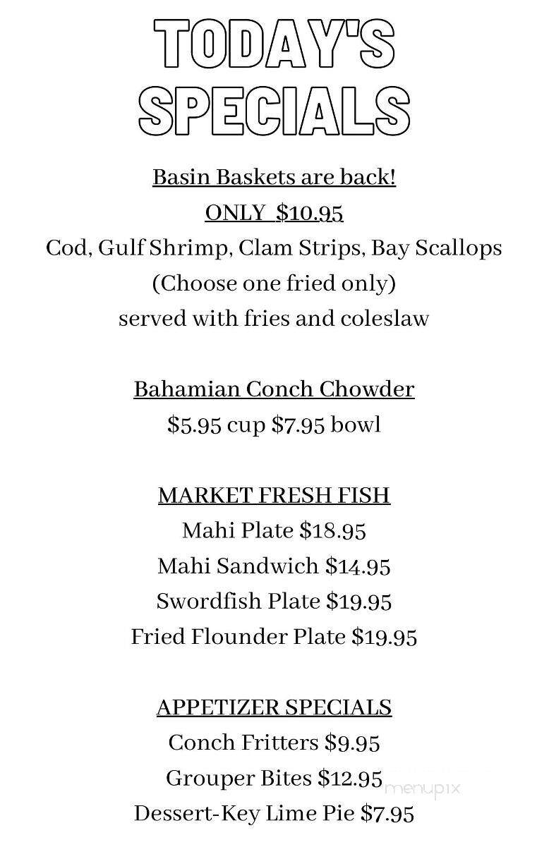 Basin Seafood and Fresh Fish Market - Stuart, FL