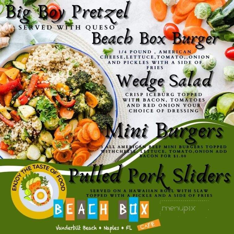 Beach Box Cafe - Naples, FL