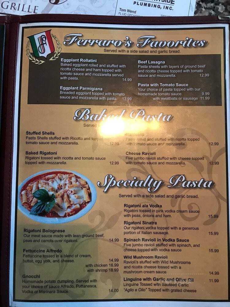 Ferraro's Italian Grille - Parrish, FL