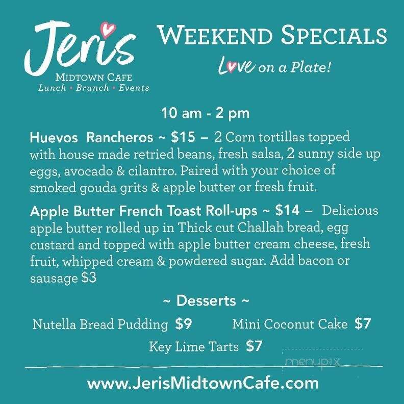 Jeri's Midtown Cafe - Tallahassee, FL