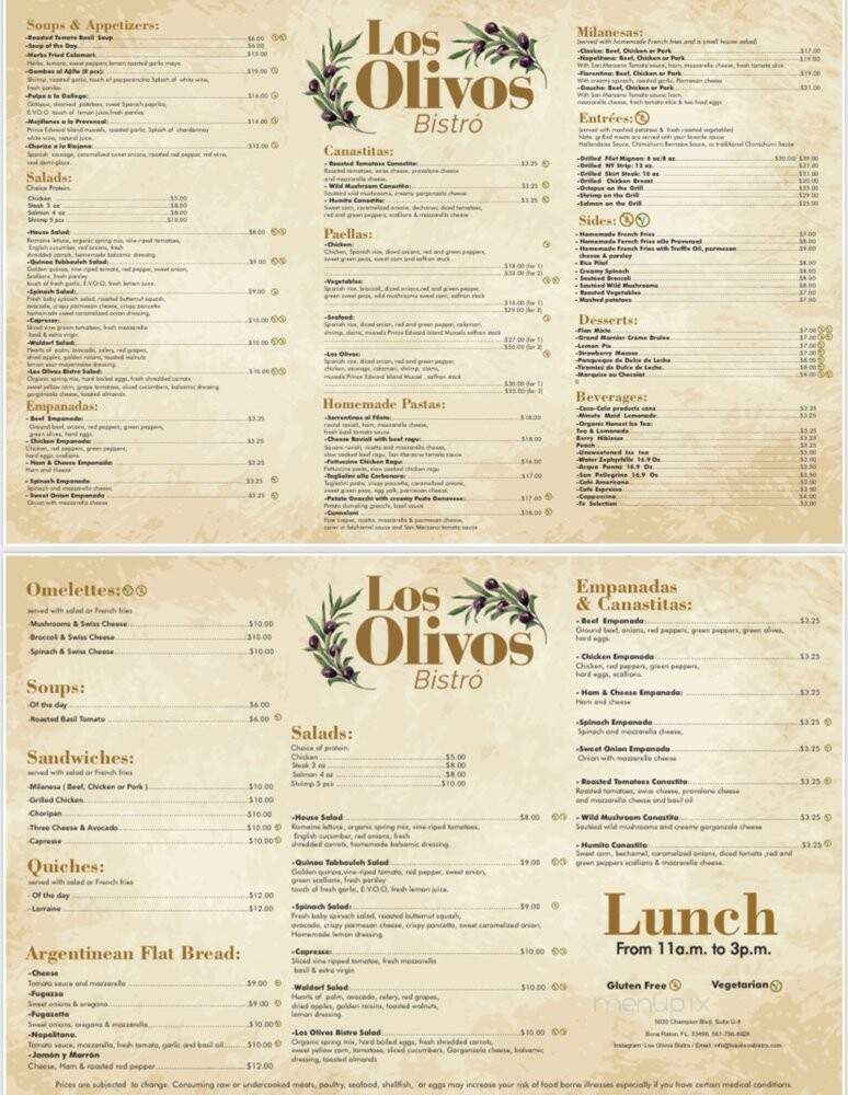 Los Olivos Bistro - Boca Raton, FL