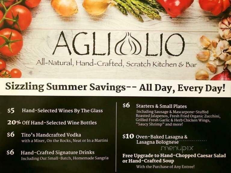 AGLIOLIO Italian Bistro & Bar - Boynton Beach, FL