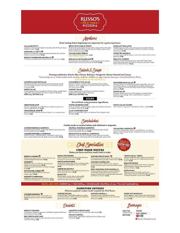 Russo's New York Pizzeria - Clearwater, FL