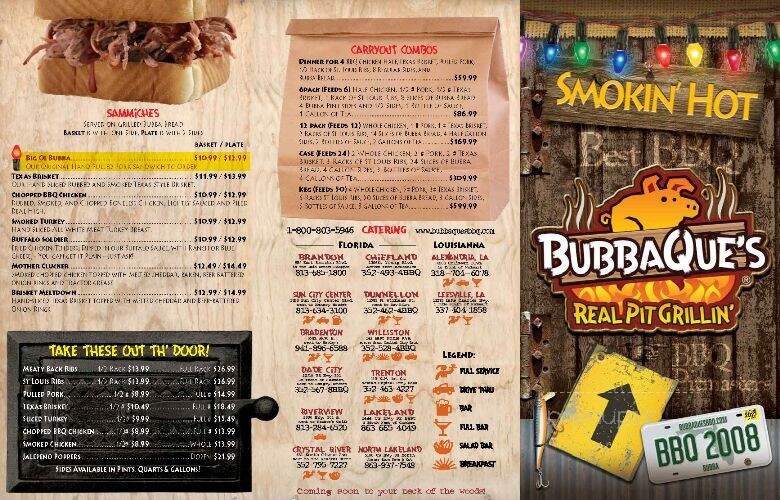 BubbaQue's - Williston, FL