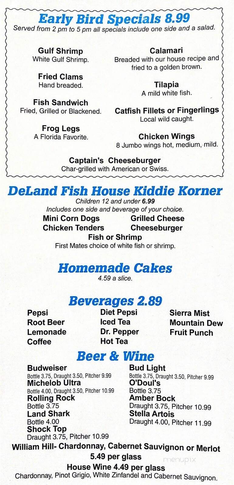 Deland Fish House - Deland, FL