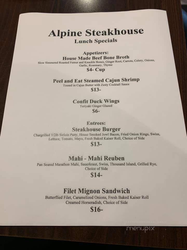 Alpine Steakhouse & Meat Market - Sarasota, FL