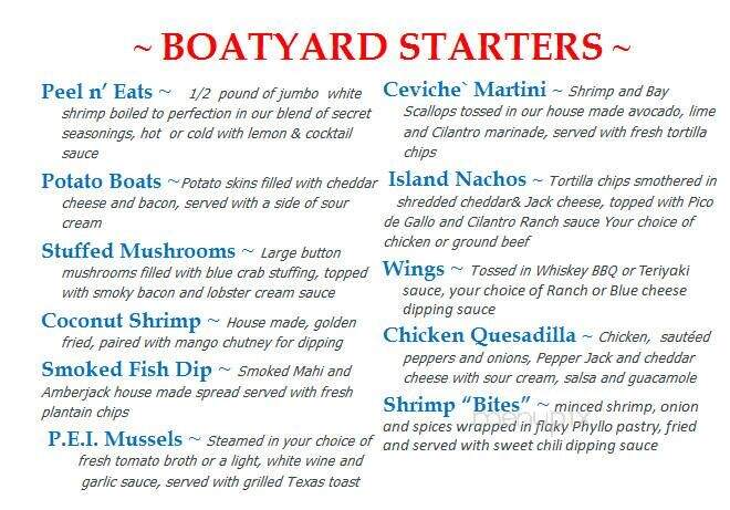 Boatyard Waterfront Bar & Grill - Sarasota, FL