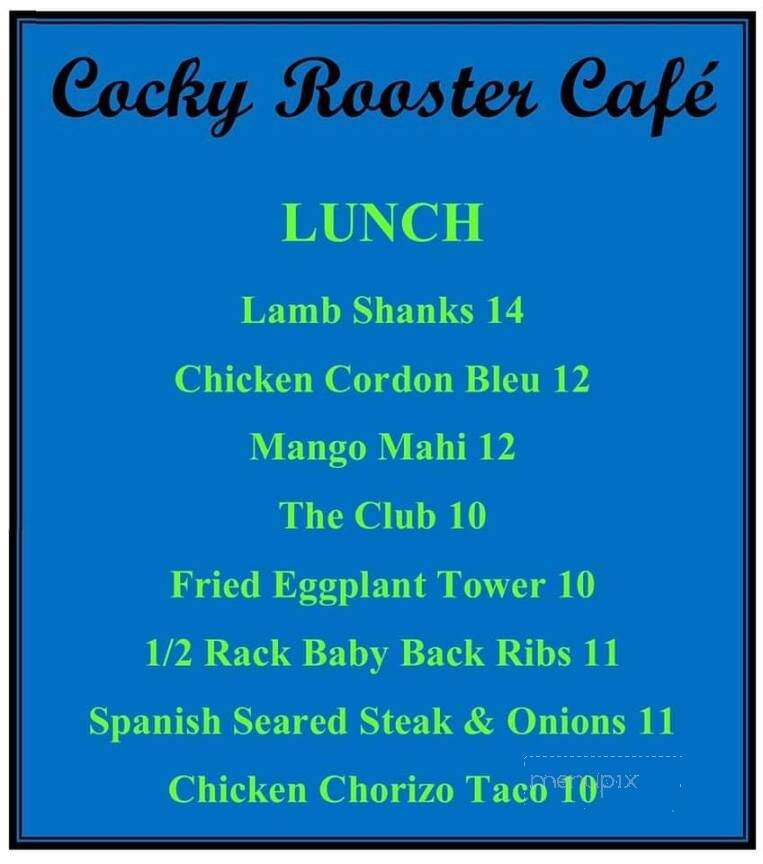 Cocky Rooster Cafe - Deltona, FL