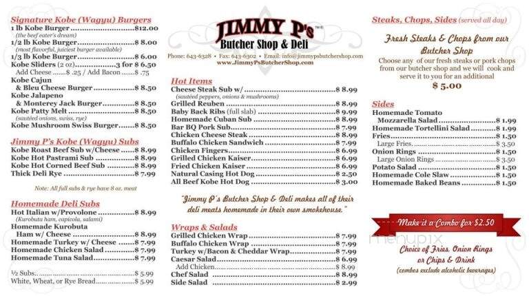 Jimmy P's Butcher Shop and Deli - Naples, FL