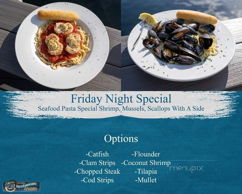 Charlie's Fish House Restaurant & Seafood Market - Crystal River, FL