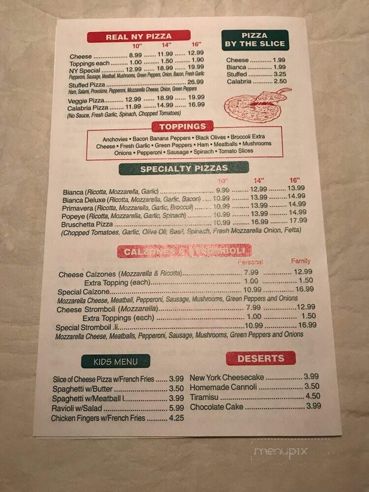 Tony's New York Pizza - Deland, FL