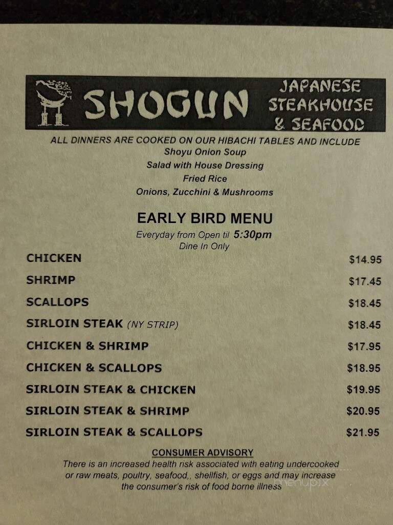 Shogun Japanese Steak House - Venice, FL