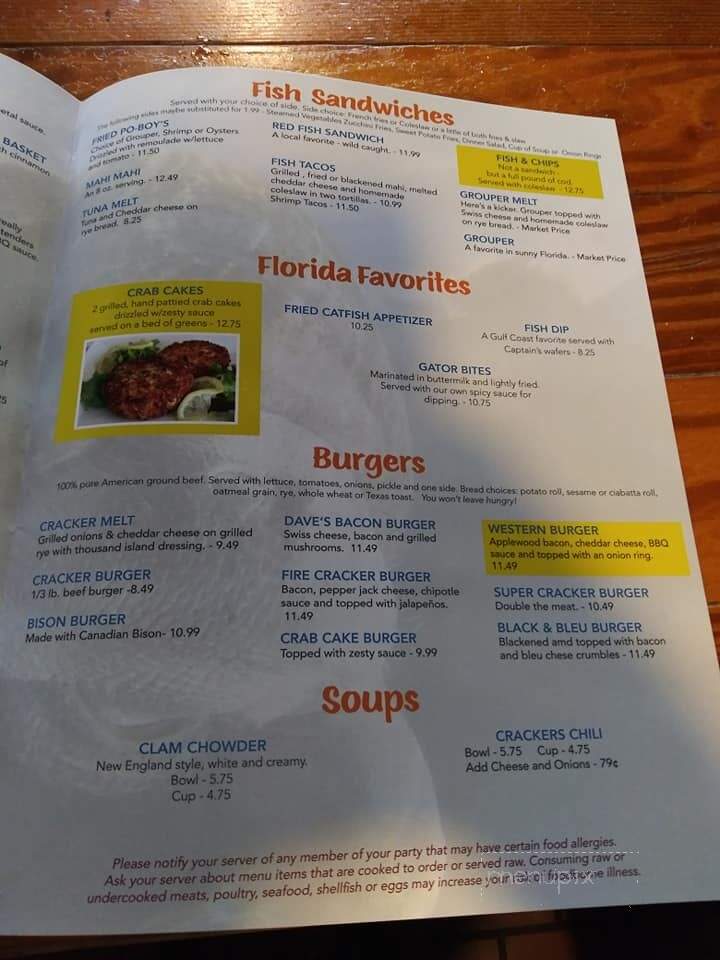 Cracker's Bar & Grill - Crystal River, FL