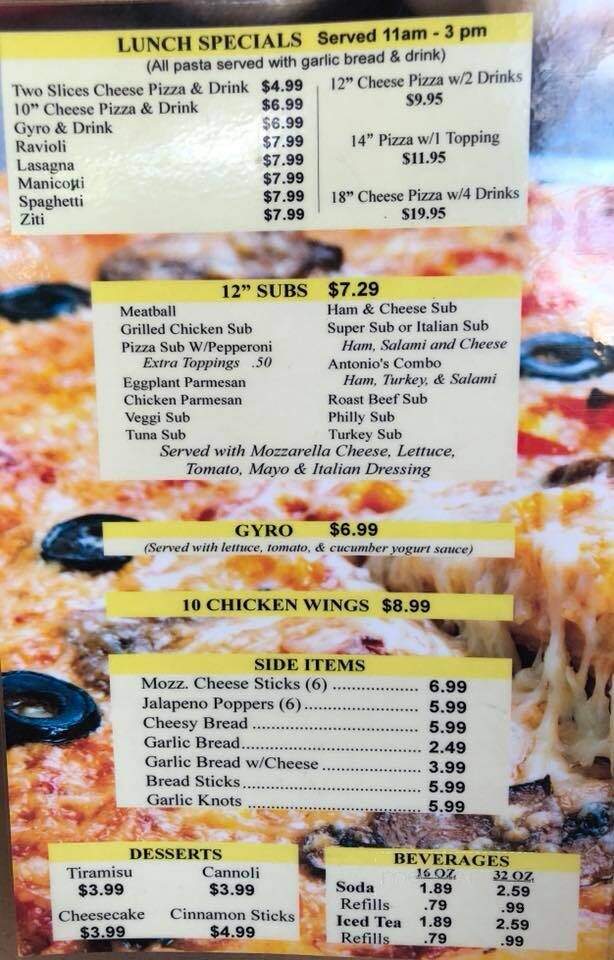 Antonio's Pizza - East Palatka, FL