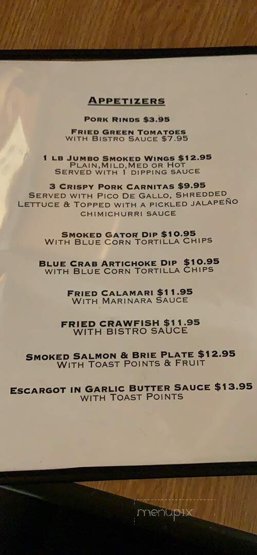 Blue Water Bay Restaurant - Melrose, FL