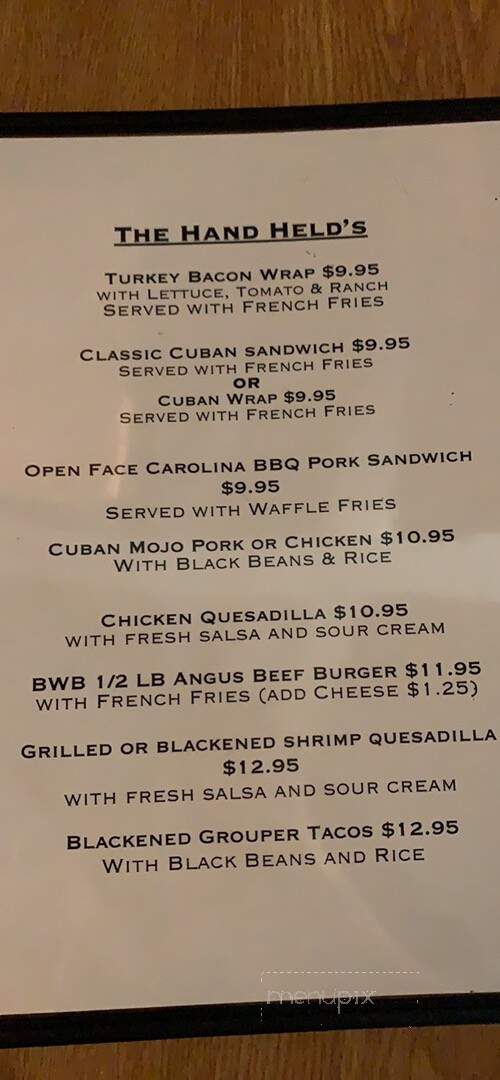 Blue Water Bay Restaurant - Melrose, FL