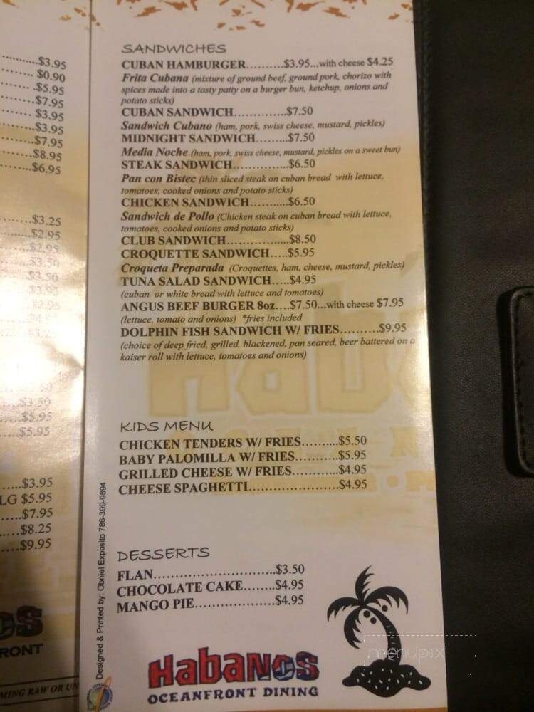 Habanos Oceanfront Dining - Islamorada, FL