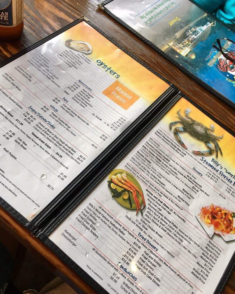 Billy's Oyster Bar - Panama City, FL