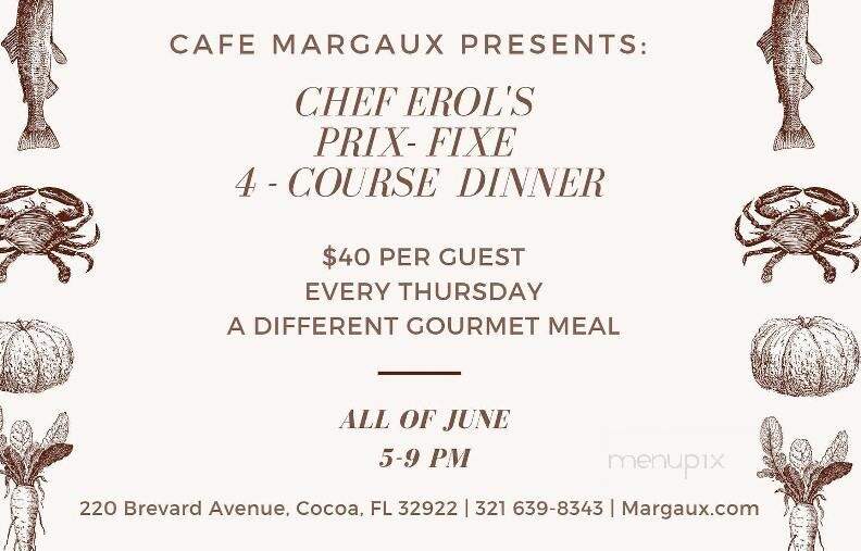 Cafe Margaux Restaurant - Cocoa, FL