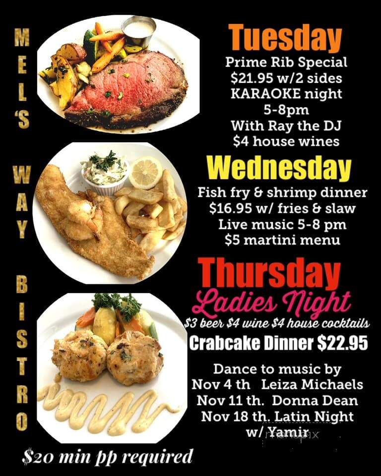 Mel's Way Bistro - Lake Worth, FL