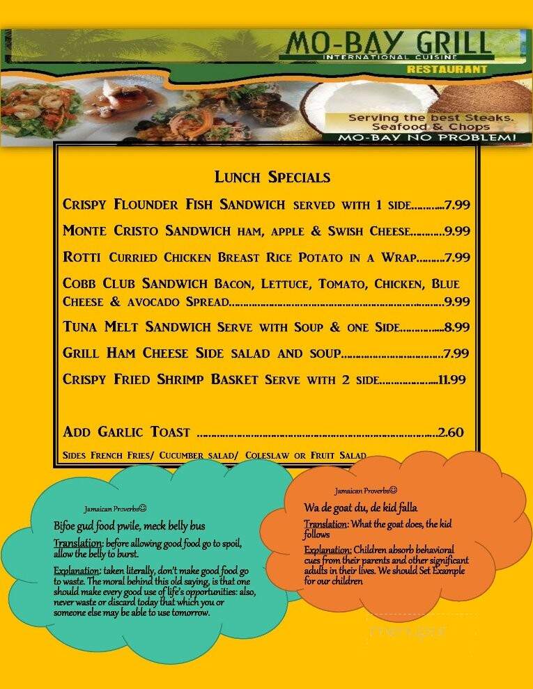 Mo Bay Grill - Sebastian, FL