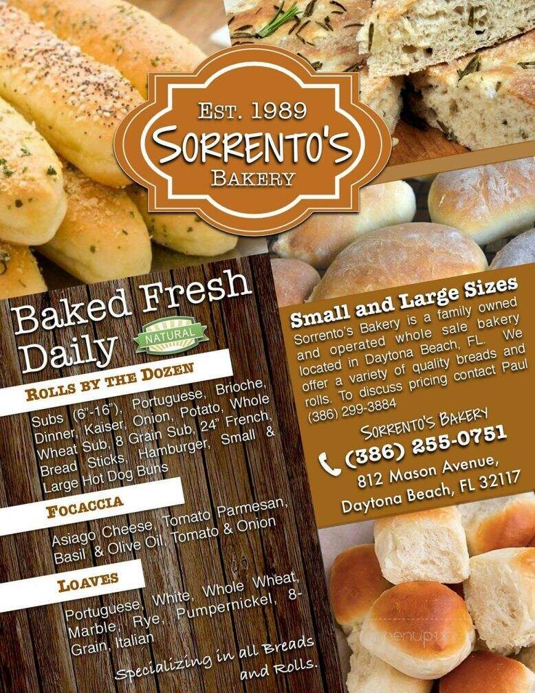 Sorrento Bakery - Daytona Beach, FL