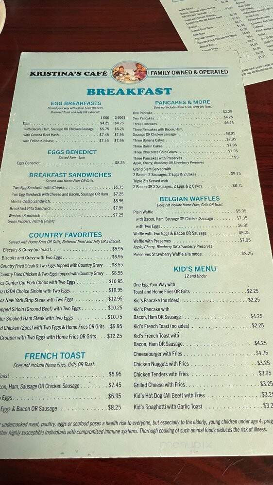 Kristina's Cafe - St Petersburg, FL