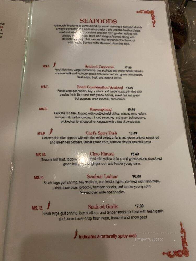 Bangkok Restaurant - Sarasota, FL