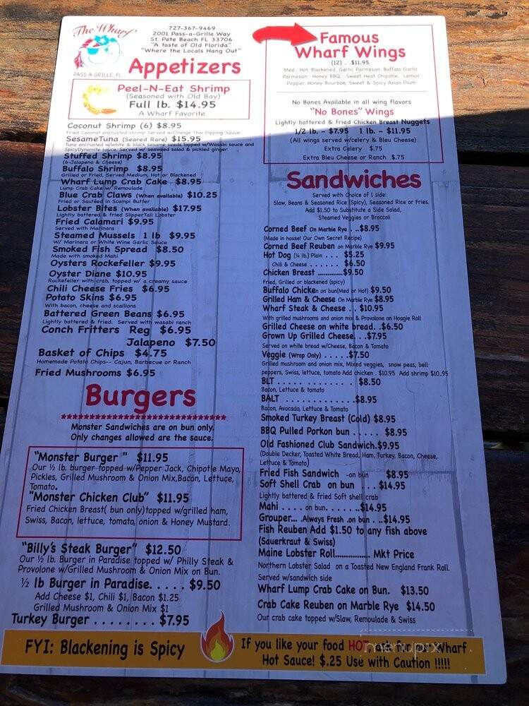 Wharf Restaurant - St Pete Beach, FL