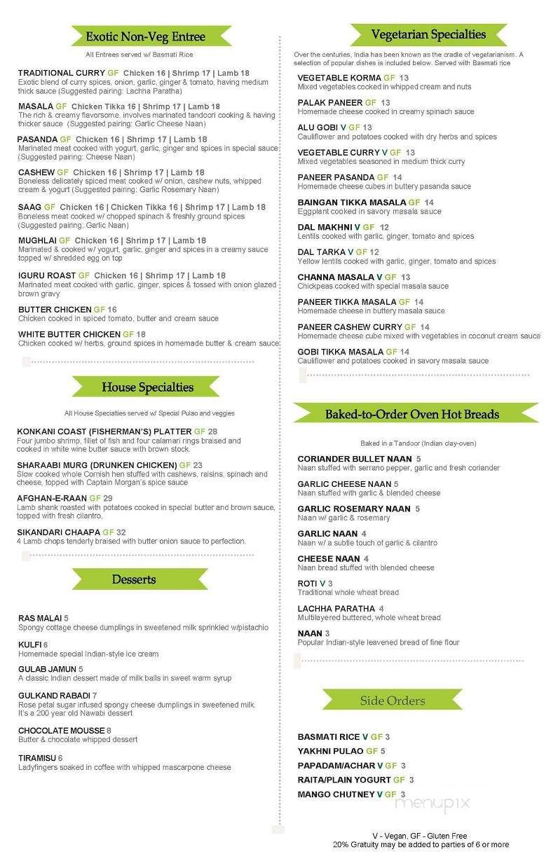 Coriander Indian + Euro Kitchen - Boynton Beach, FL