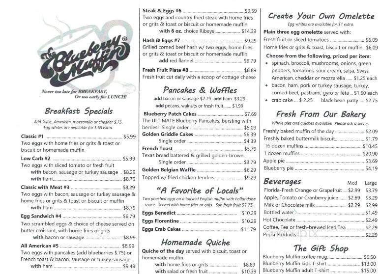 Blueberry Muffin Restaurant - Indialantic, FL